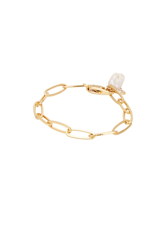 view 2 of 2 BRAZALETE DE PERLAS in Gold