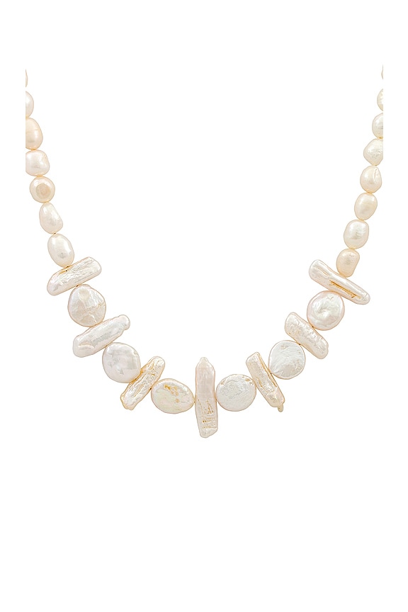 view 2 of 2 COLLIER PERLES in Pearl