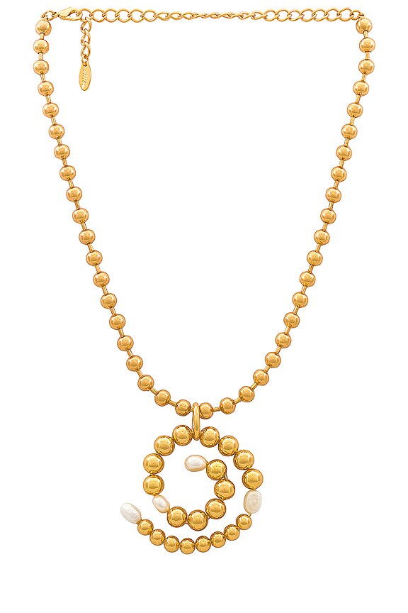 view 1 of 2 Golden Circle Necklace in Gold