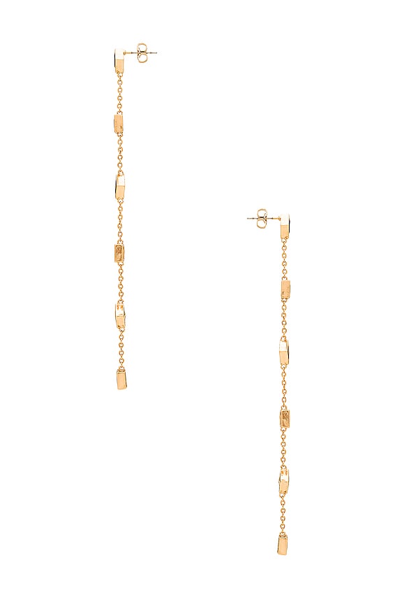 view 2 of 2 BOUCLES D'OREILLES ALL IN in Black & Gold