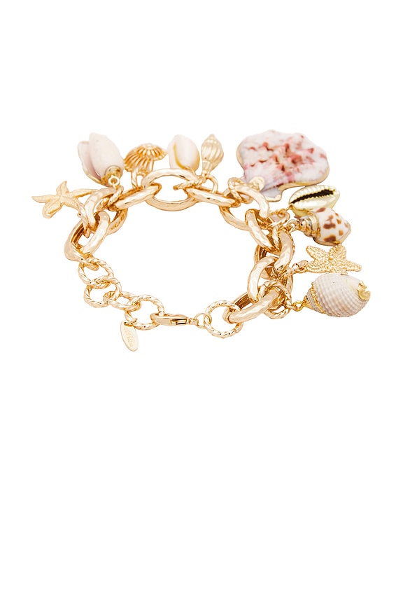 view 2 of 3 Mermaid Tears Bracelet in Gold