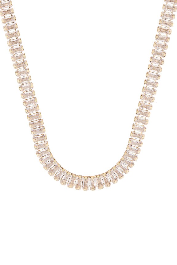 view 2 of 3 COLLIER in Clear & Gold