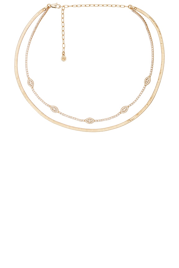 view 1 of 2 НАБОР ОЖЕРЕЛИЙ EVIL EYE in Crystal