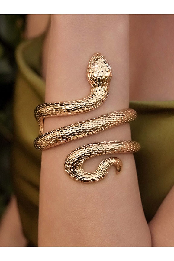 view 2 of 2 PULSERA in Clear Crystal & Gold