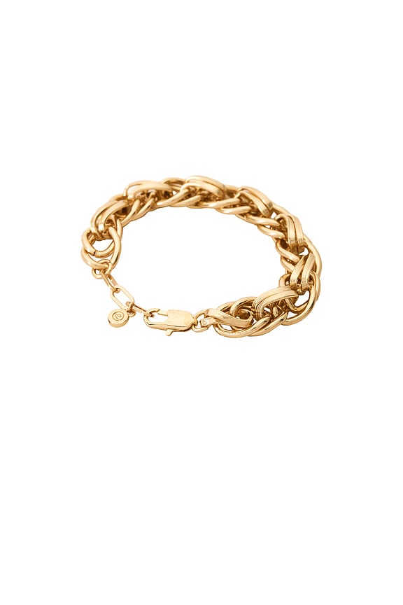 view 2 of 2 Luminous Links Bracelet in Gold