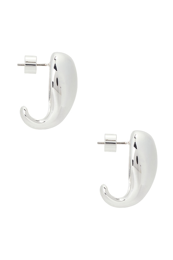 view 2 of 3 Fluidity Earrings in Silver