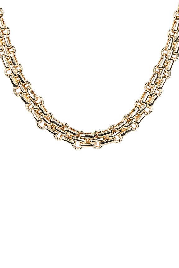 view 2 of 2 Woven Necklace in Gold