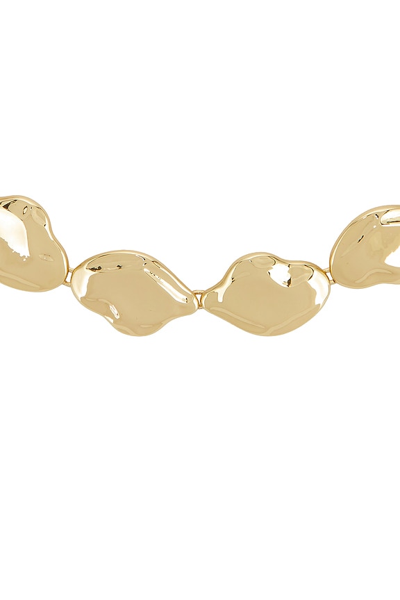 view 2 of 3 Liquid Luxe Statement Choker in Gold