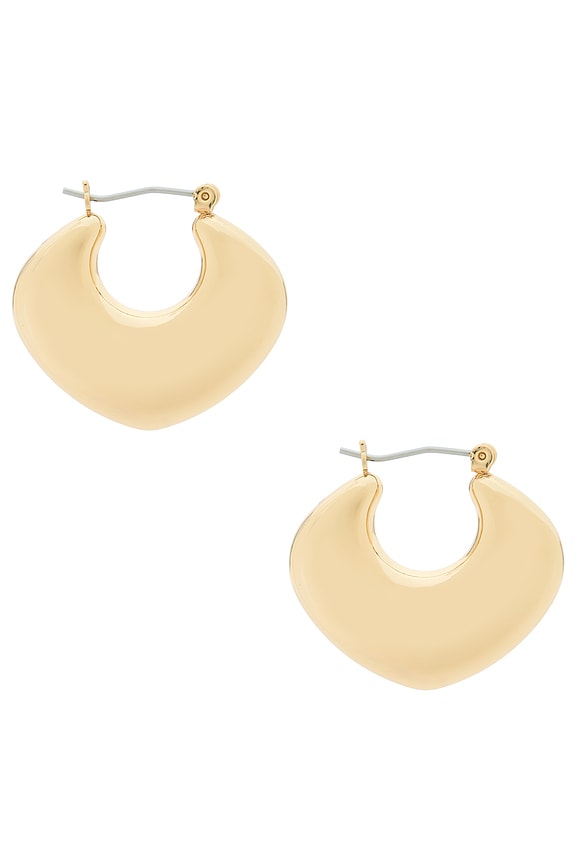 view 2 of 3 CRÉOLES SCULPTED in Gold