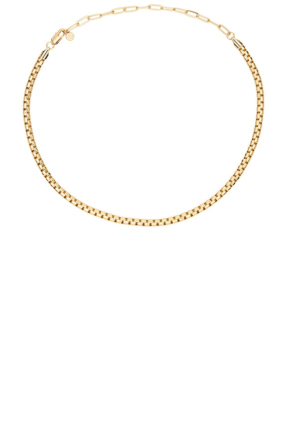 view 1 of 3 CUELLO CADENA SINGLE ROLO CHAIN NECKLACE in Gold