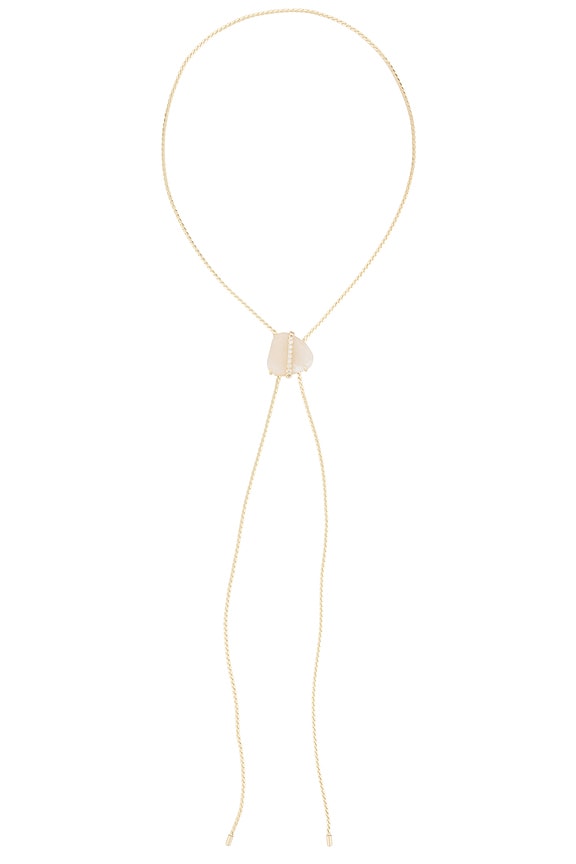 view 1 of 3 Solstice Bolo Necklace in White