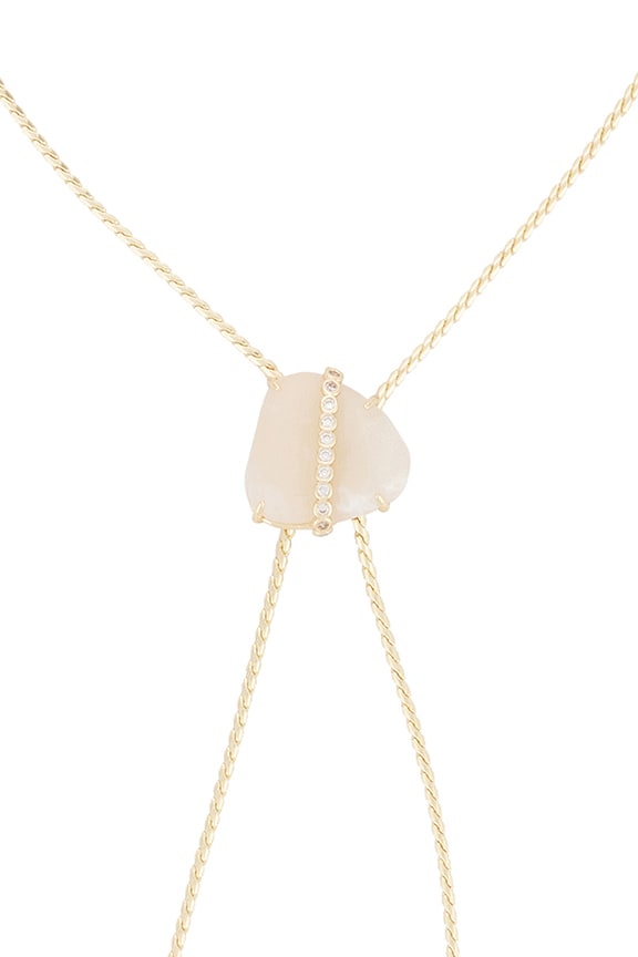 view 2 of 3 Solstice Bolo Necklace in White