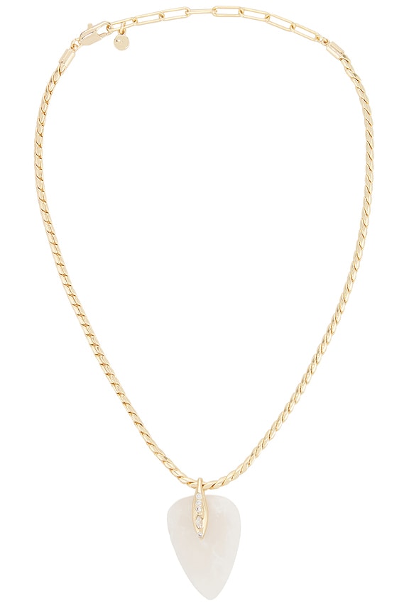 view 1 of 3 Solstice Pendant Choker Necklace in Bone