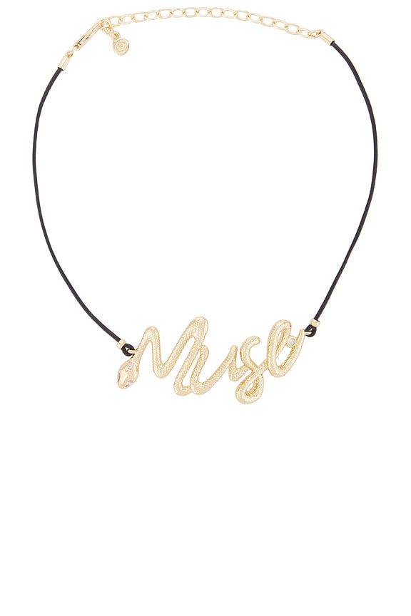 view 1 of 3 Corded Muse Necklace in Gold