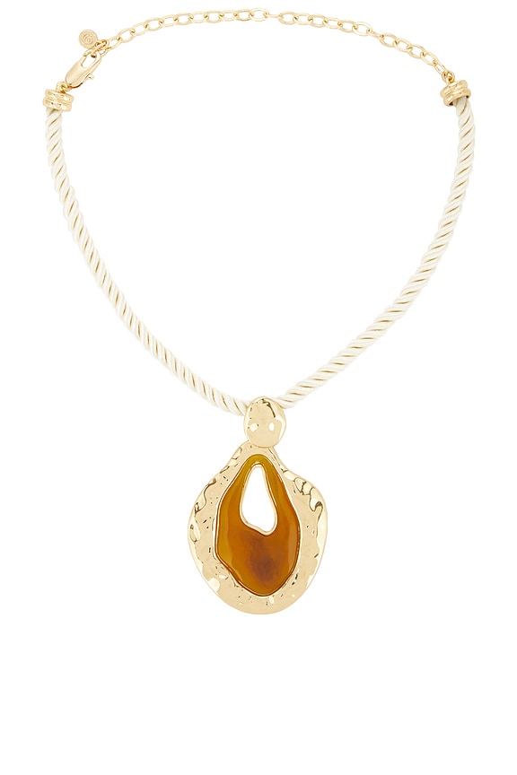 view 1 of 3 COLLAR COLGANTE ACRYLIC in Caramel