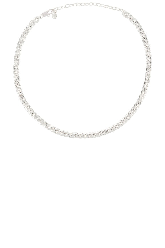 view 1 of 3 Flat Cable Chain Necklace in Silver