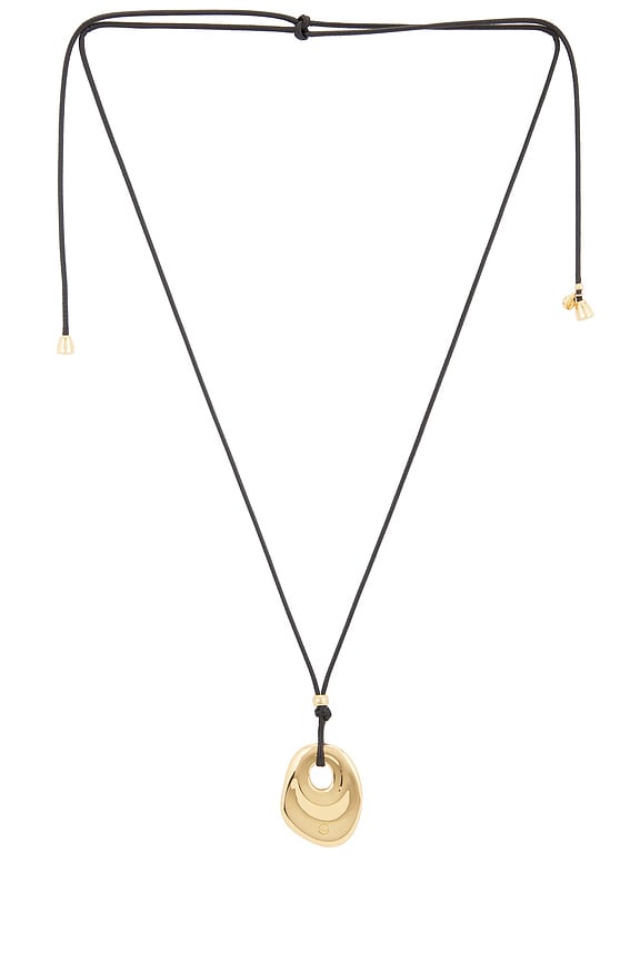 view 1 of 3 COLLAR COLGANTE MELTED EDGE in Gold