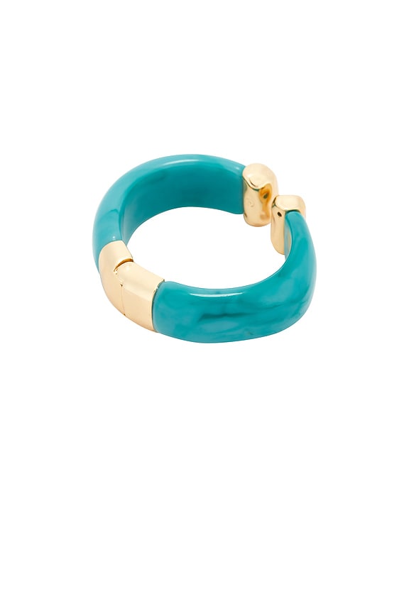 view 1 of 3 Carved Relic Cuff in Turquoise