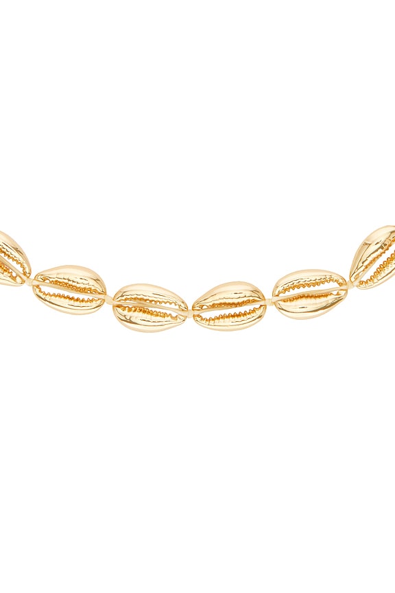 view 2 of 2 COLLAR COWRIE in Gold