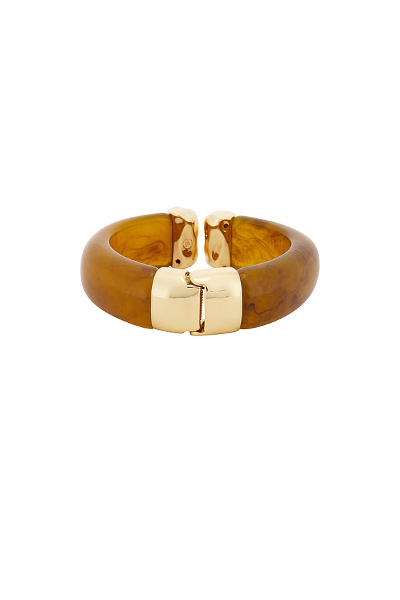 view 2 of 3 Carved Relic Cuff in Carmel