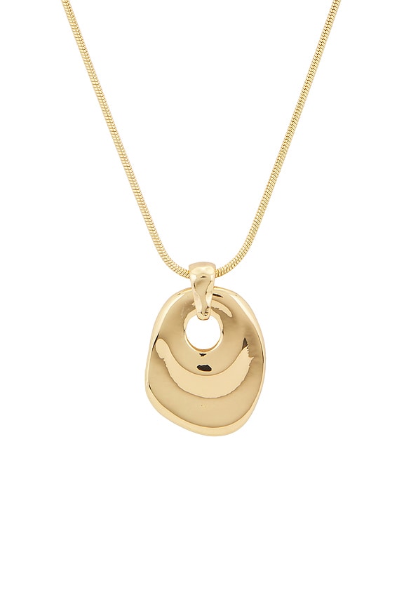 view 2 of 3 Liquid Pendant Necklace in Gold