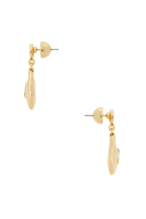 view 2 of 2 Marquise Drop Earrings in Gold