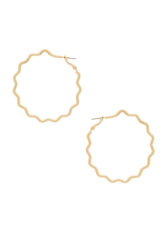 view 1 of 2 PENDIENTES in Gold