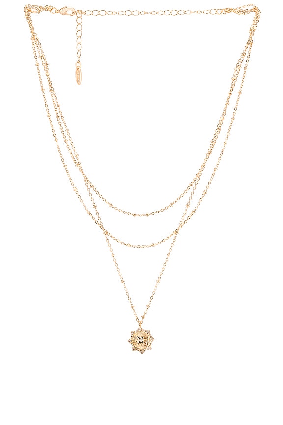 view 1 of 2 Layered Necklace in Gold