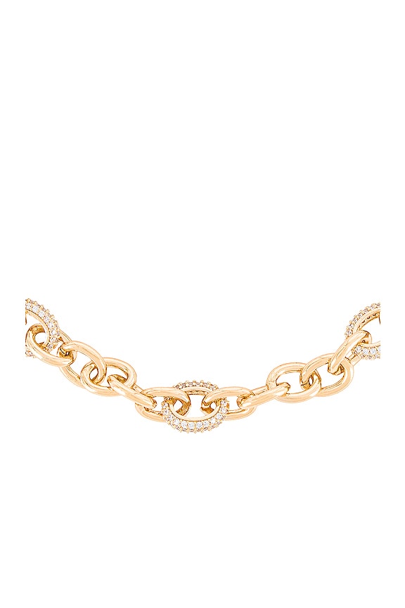 view 2 of 2 Chunky Link Necklace in Gold