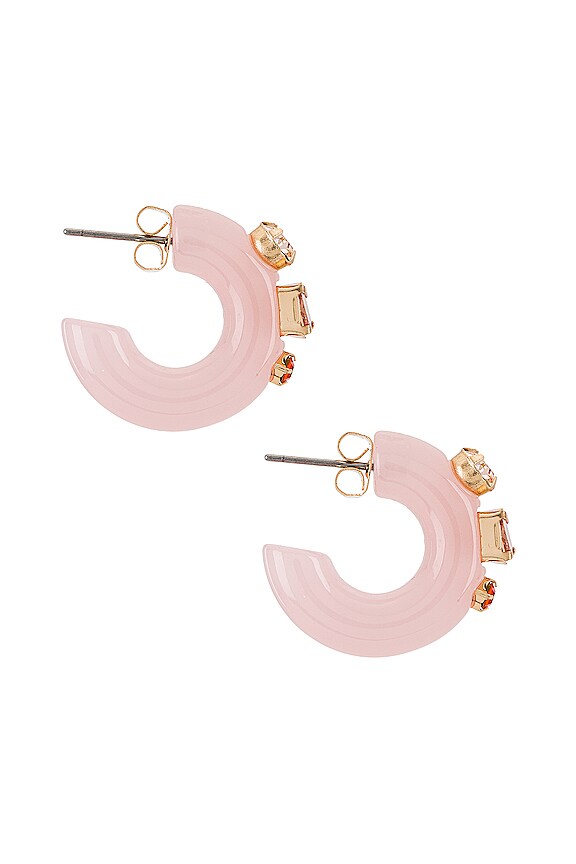 view 2 of 3 RESIN フープ in Pink