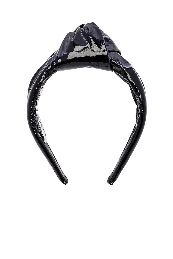view 2 of 2 Maryn Patent Headband in Black