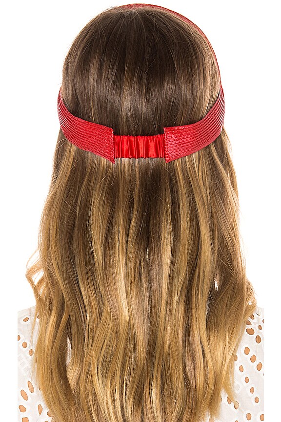 view 2 of 3 VICKY サンバイザー in Red