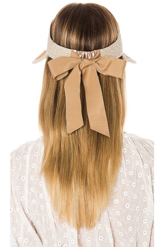 view 2 of 3 Ricky Visor in Camel & White