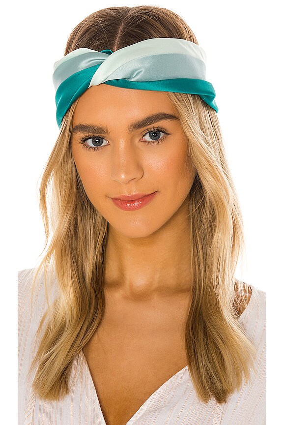 view 1 of 3 Hedy Headband in Mint, Seafoam & Teal