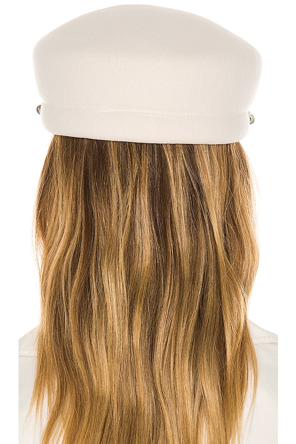 view 2 of 3 CHAPEAU SABRINA in Winter White