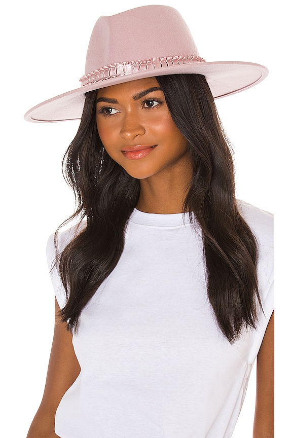 view 1 of 3 Harlowe Hat in Pale Pink