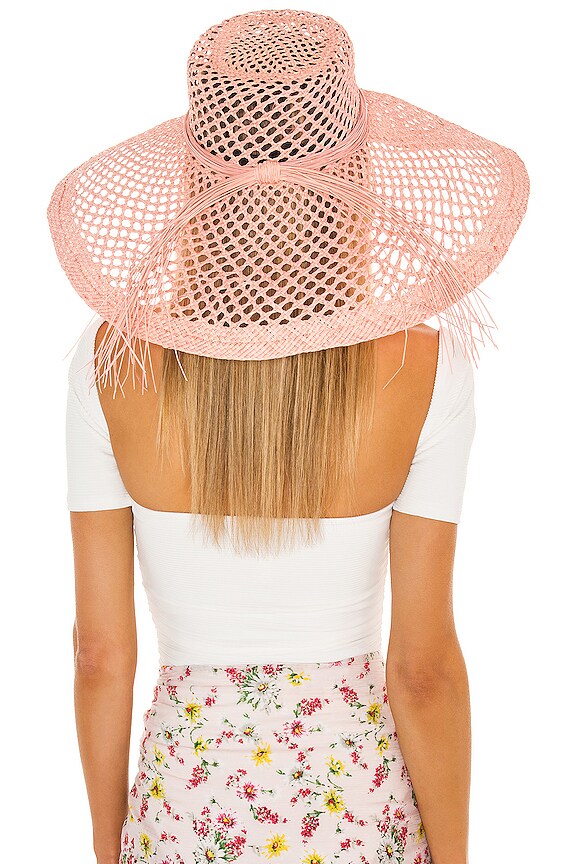 view 2 of 3 Mirabel Hat in Coral