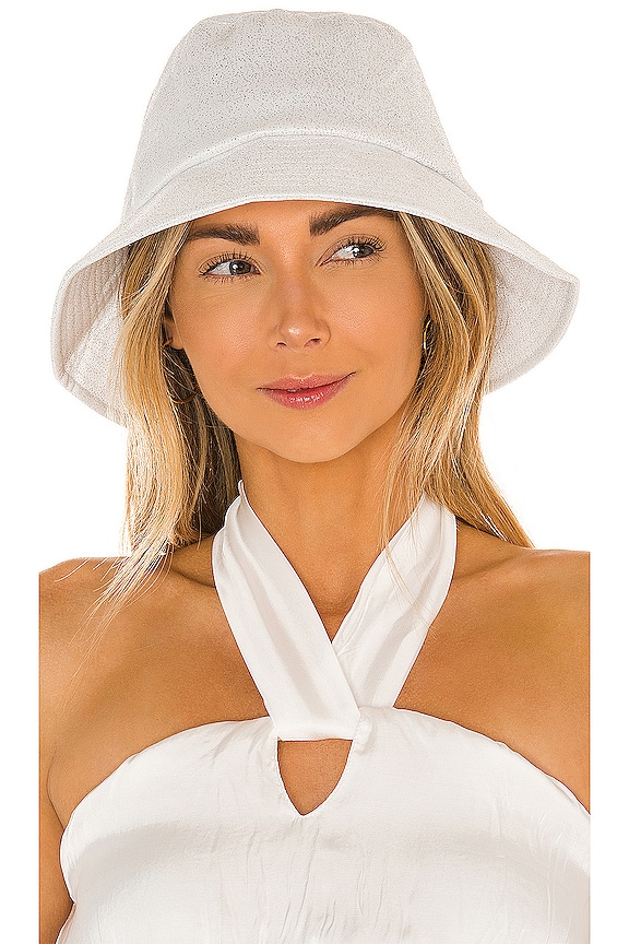 view 1 of 4 Toby Hat in White Sparkle