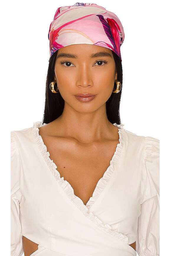 view 2 of 3 Gigi Headscarf in Pink