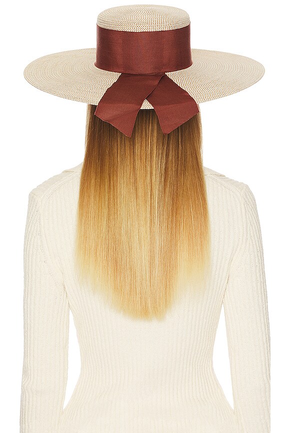 view 2 of 3 SOMBRERO LOULOU in Camel & White