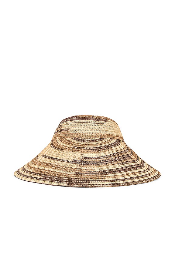 view 2 of 3 Trixie Visor in Brown Multi