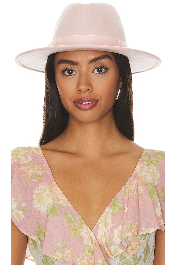 view 1 of 4 Blaine Hat in Pale Pink