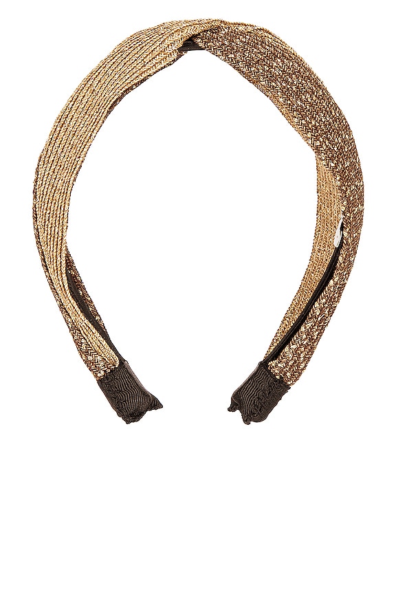 view 2 of 3 BANDA PELO ROSANNA in Camel & Chocolate