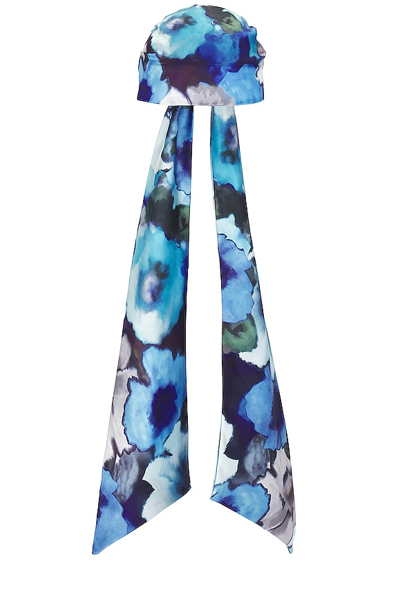 view 2 of 3 GIGI ヘッドスカーフ in Blue