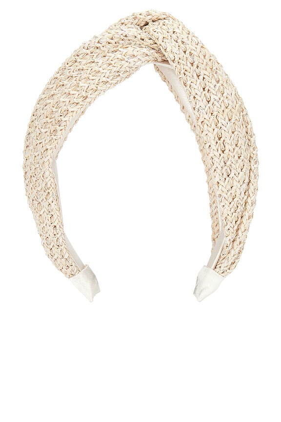 view 2 of 3 BANDEAU TRISH in Cream & Silver