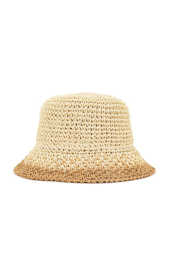 view 2 of 3 Bailey Bucket Hat in Ivory & Camel