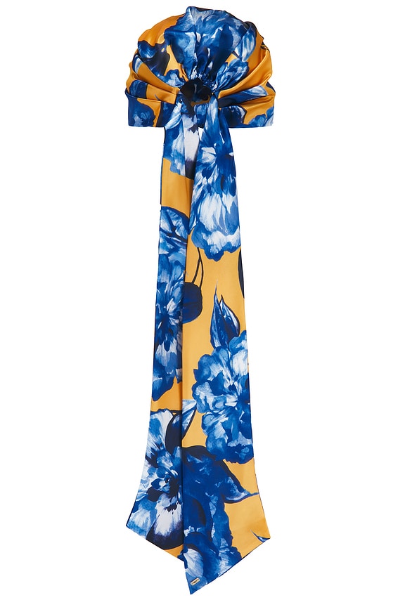 view 2 of 3 BANDA PARA EL PELO GIGI in Papaya & Cobalt