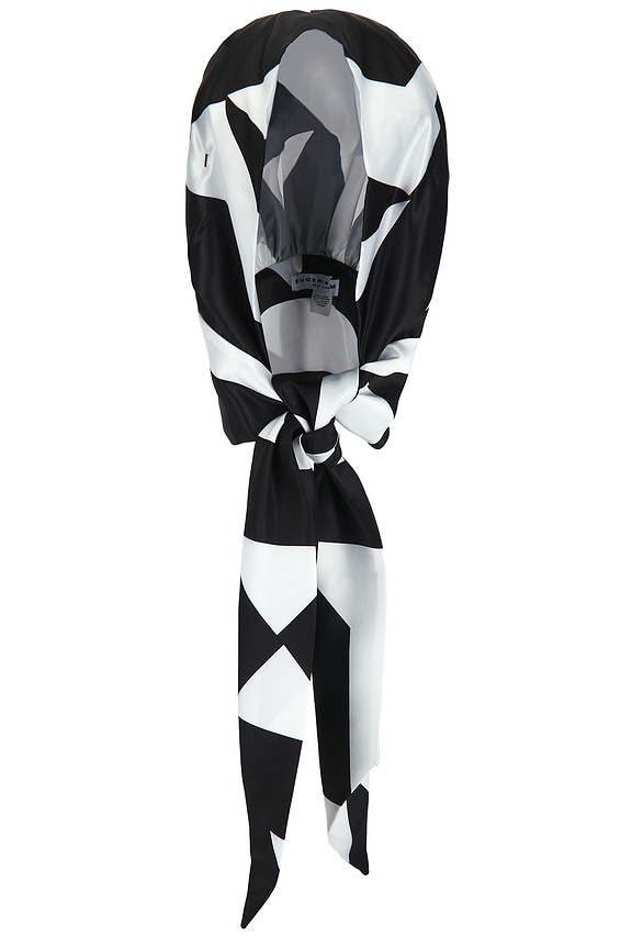 view 1 of 3 Babs Headscarf in Black & White