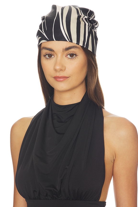 view 1 of 4 PAÑUELO GIGI in Black & Beige