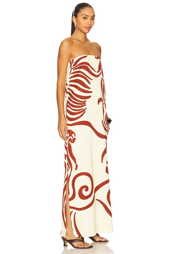 view 2 of 3 VESTIDO AURA in Ivory